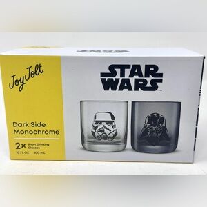 Star Wars Dark Side Monochrome - Set of 2 Short Drinking Glasses